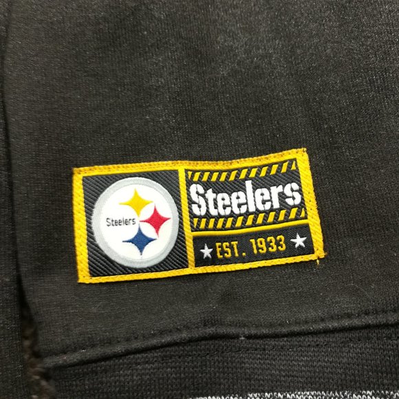 NWT Pittsburgh Steelers Hoodie Sweatshirt NFL 1st Collection Gradient Mens Large - Picture 4 of 9